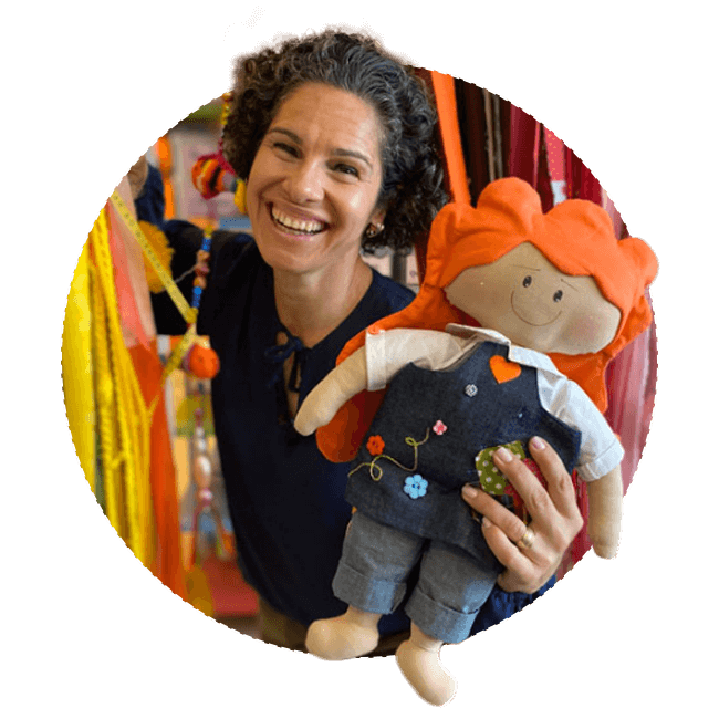 Lalenia com boneco personalizado